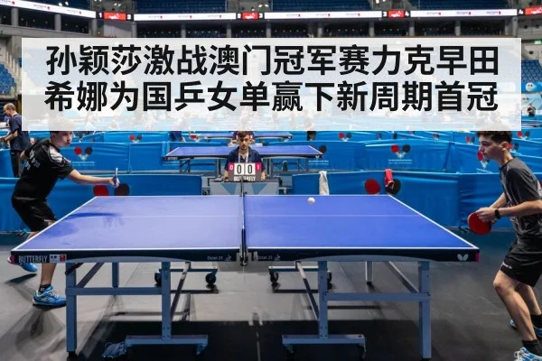 table tennis match action
